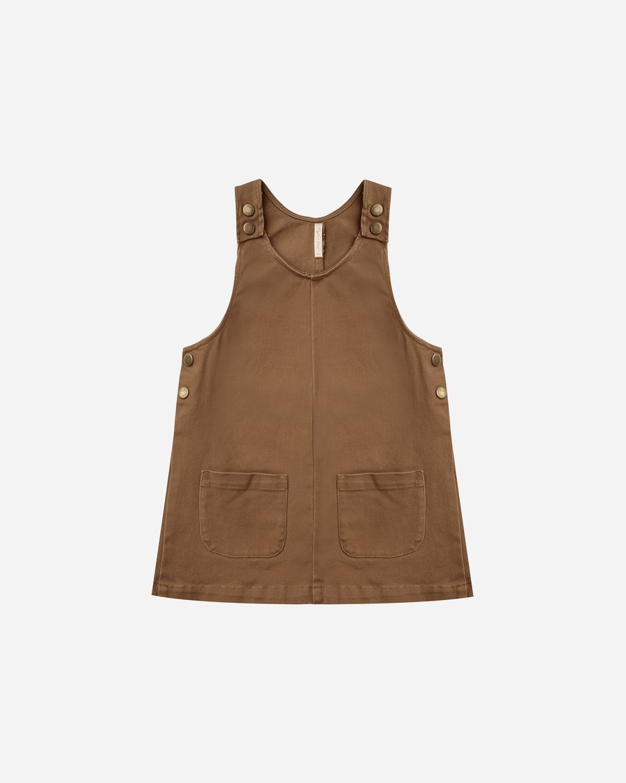 Rylee & Cru Rust Overall Dress Rylee & Cru Rust Overall Dress