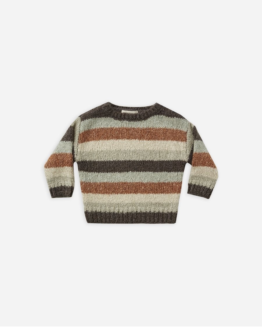 Rylee & Cru Multi-stripe Aspen Sweater Rylee & Cru Multi-stripe Aspen Sweater