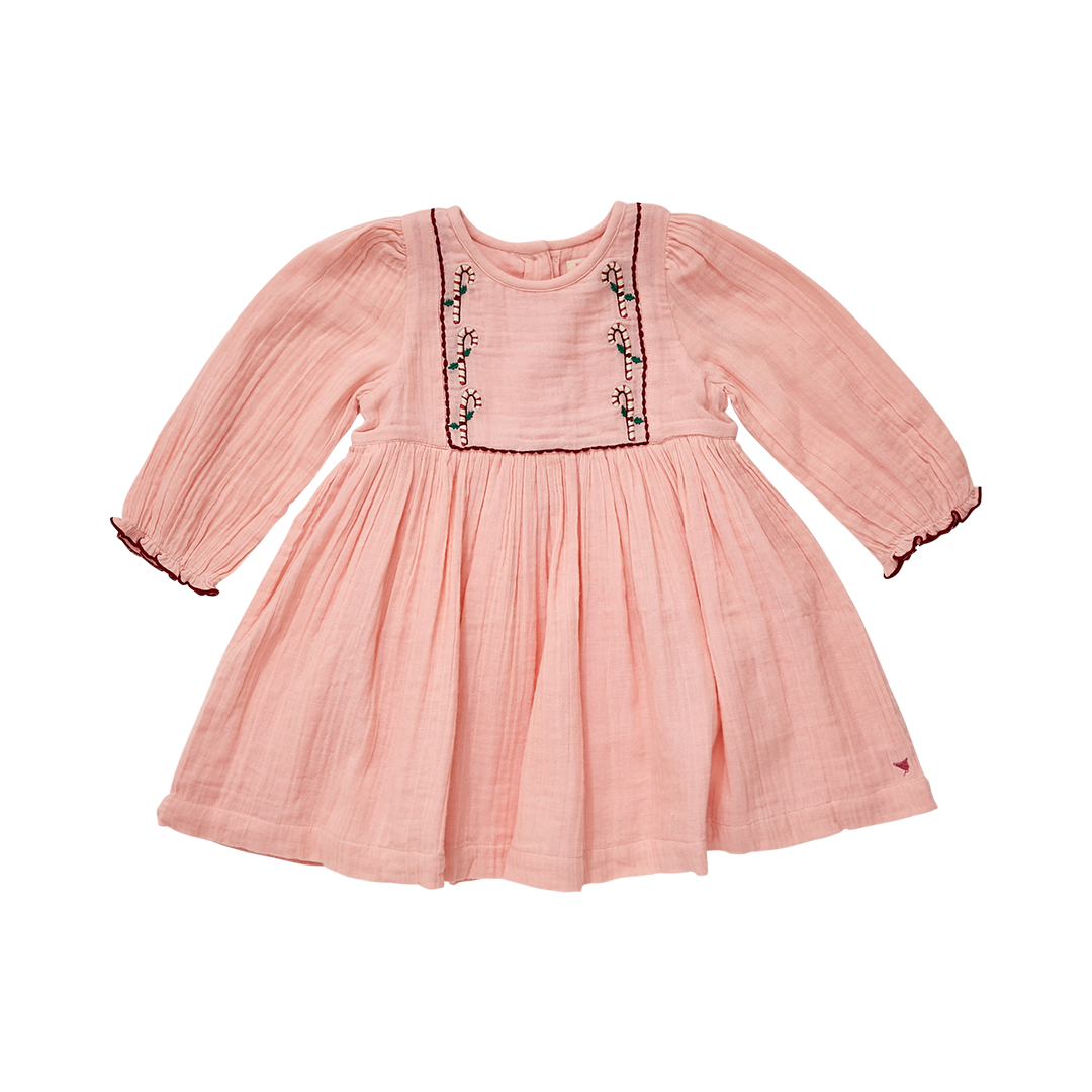 Pink Chicken Nicky Candy Cane Dress Pink Chicken Nicky Candy Cane Dress