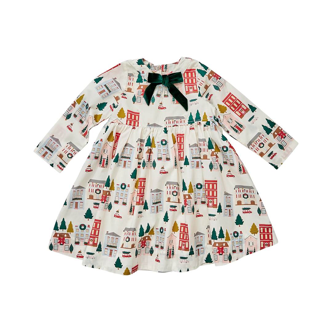 Pink Chicken Margaret Holiday Townhouses Dress Pink Chicken Margaret Holiday Townhouses Dress