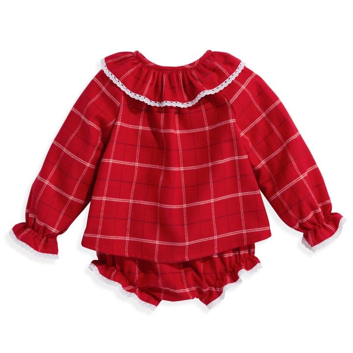 bella bliss Rex Check Birdie Bloomer Set bella bliss Rex Check Birdie Bloomer Set