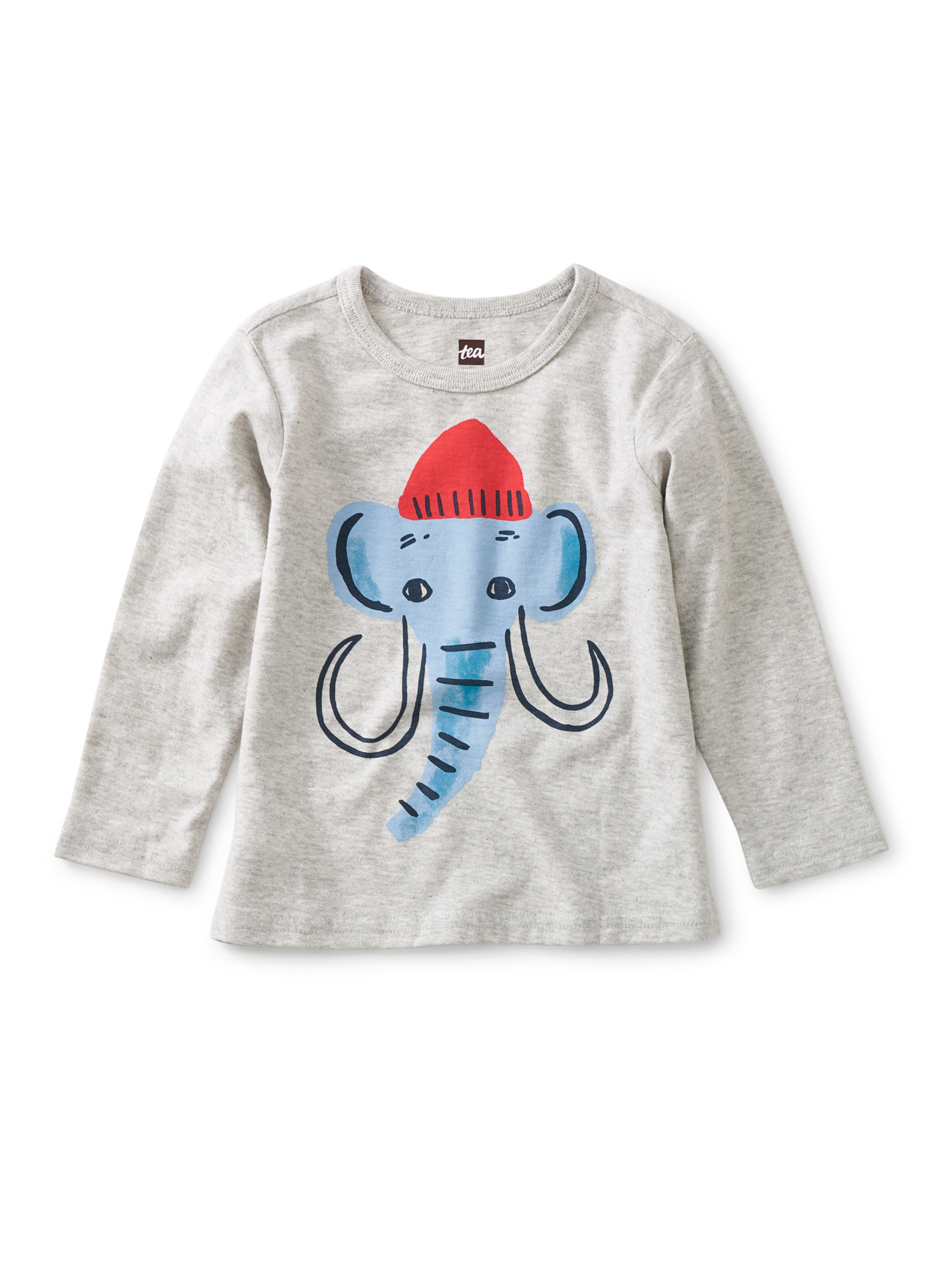 Tea Collection Cozy Mammoth Graphic Tee
