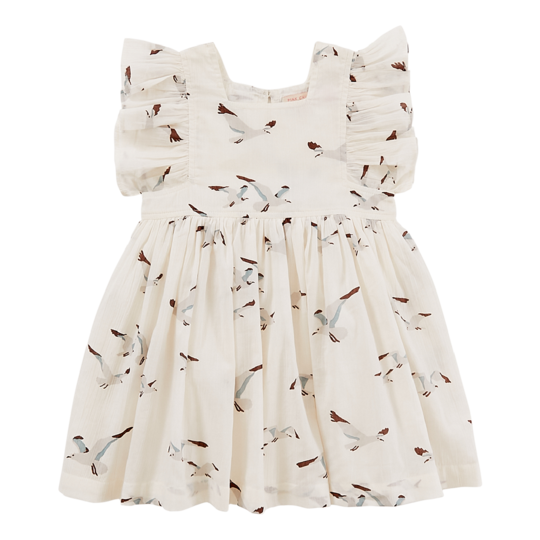 Pink Chicken Gardenia Seagulls Elsie Dress Pink Chicken Gardenia Seagulls Elsie Dress