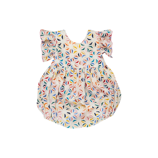 Pink Chicken Multi Tile Mosaic Liv Bubble