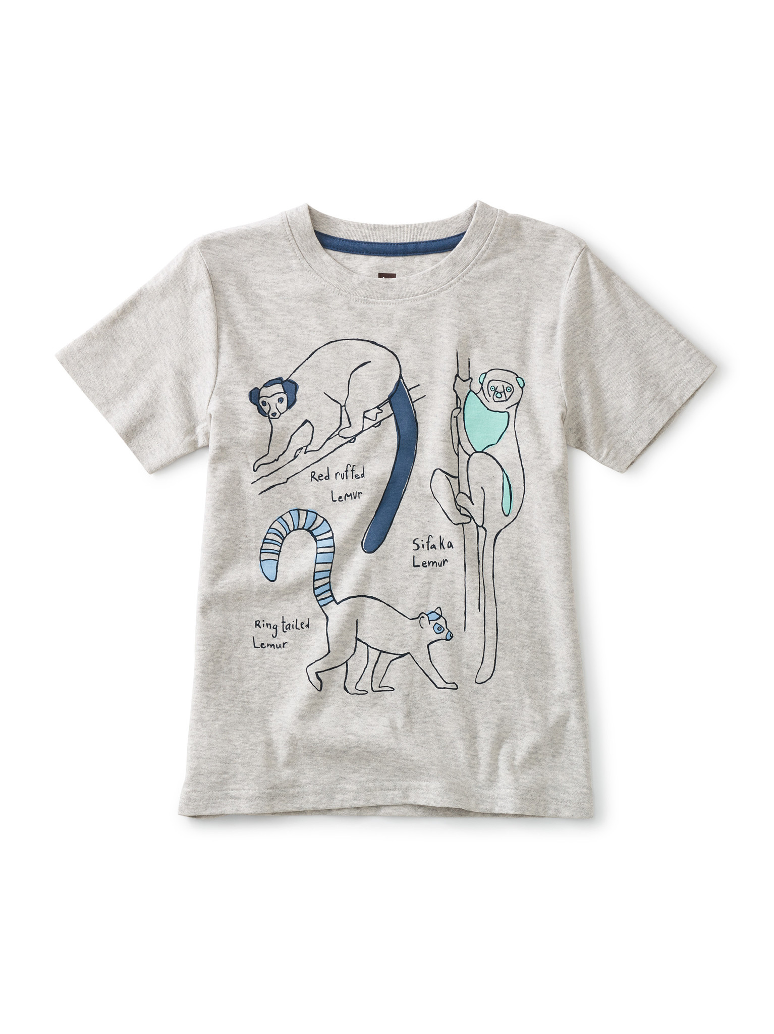Tea Collection Lemur Party Graphic Tee Tea Collection Lemur Party Graphic Tee