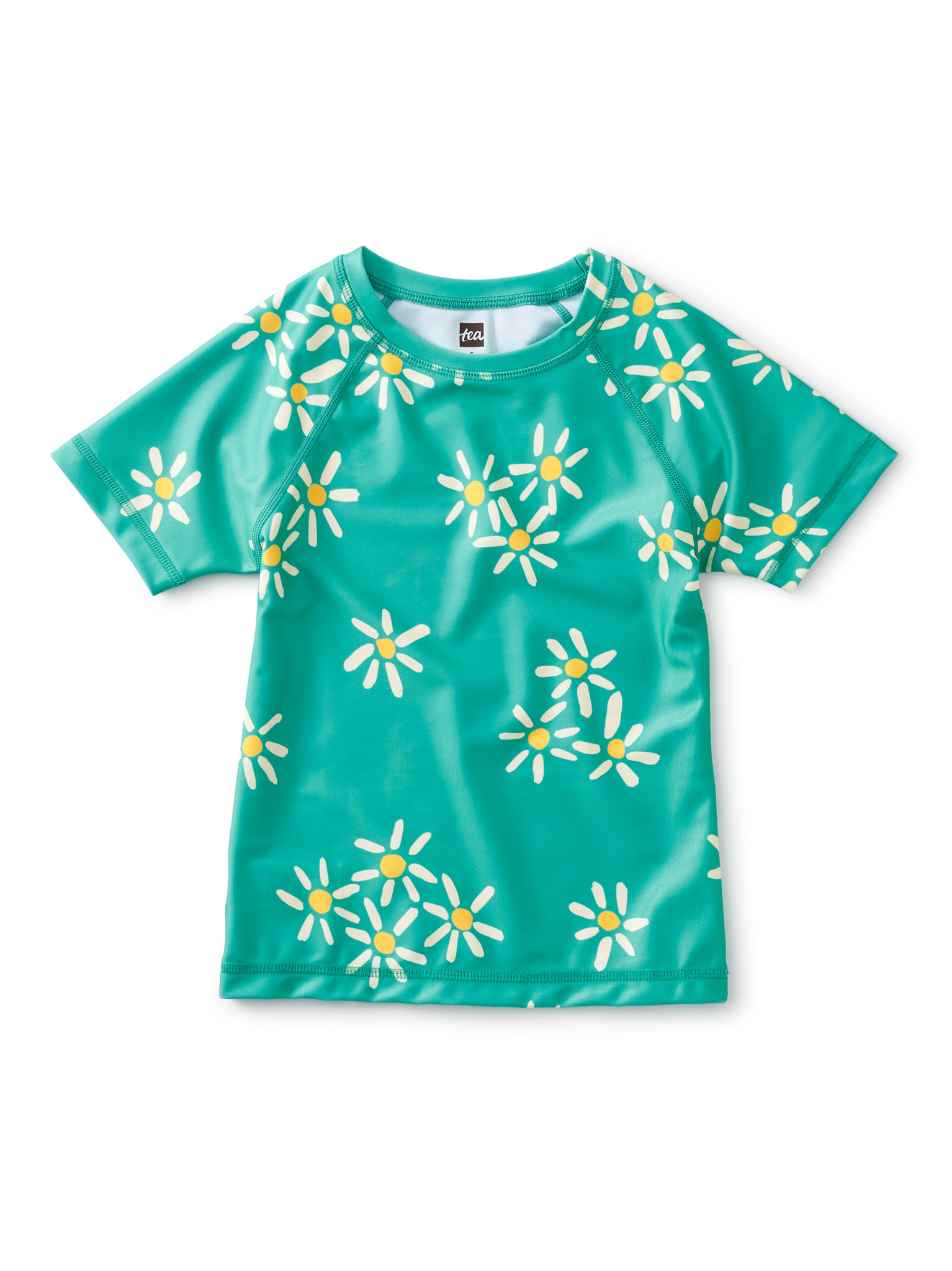 Tea Collection Dancing Daisies SS Rash Guard