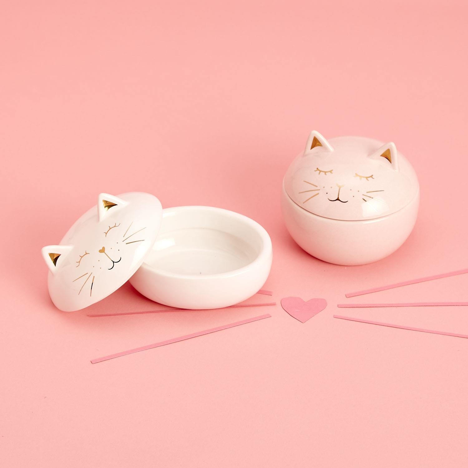 cupcakes & cartwheels Cat Trinket Tray