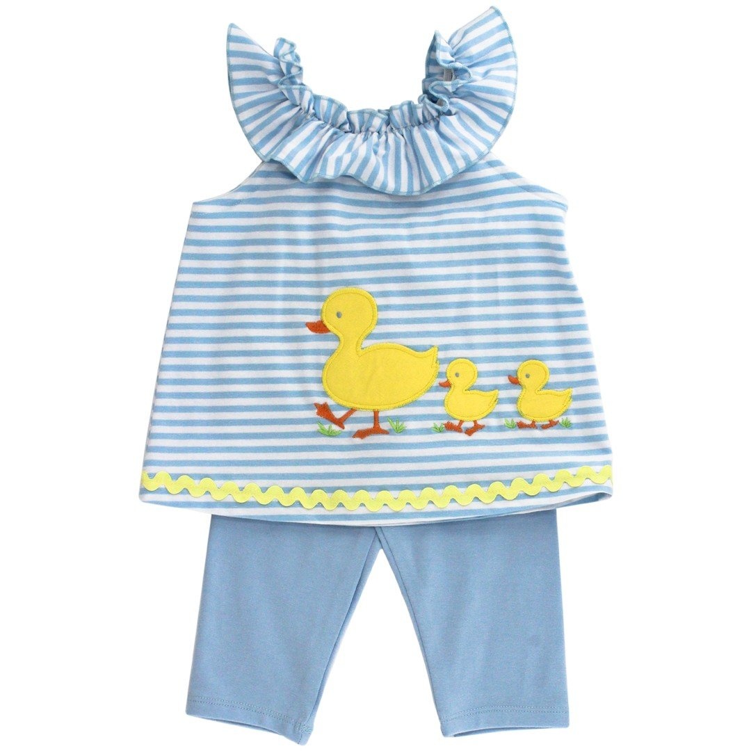 Bailey Boys Darling Ducklings Capri Set Bailey Boys Darling Ducklings Capri Set