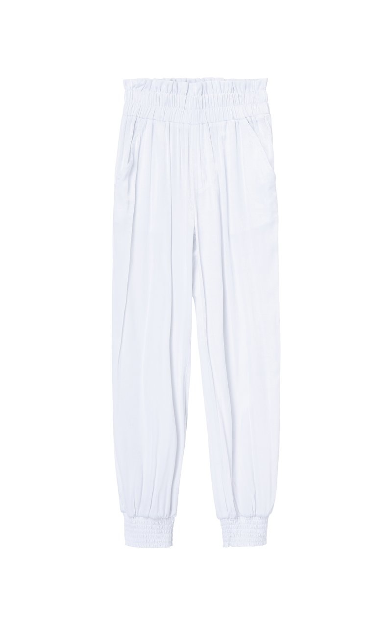 Habitual White Paper Bag Pant