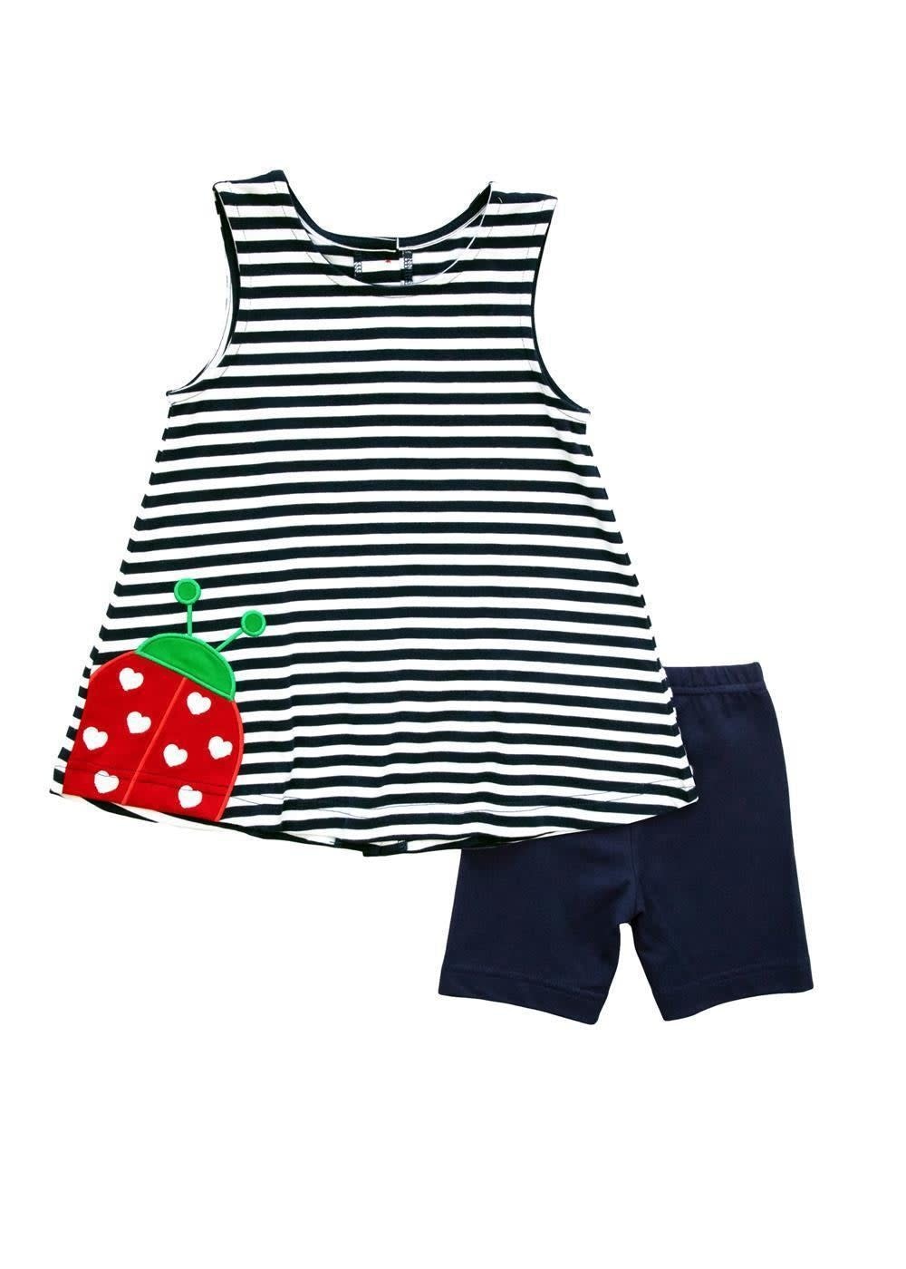 Florence Eiseman Ladybug Short Set Florence Eiseman Ladybug Short Set