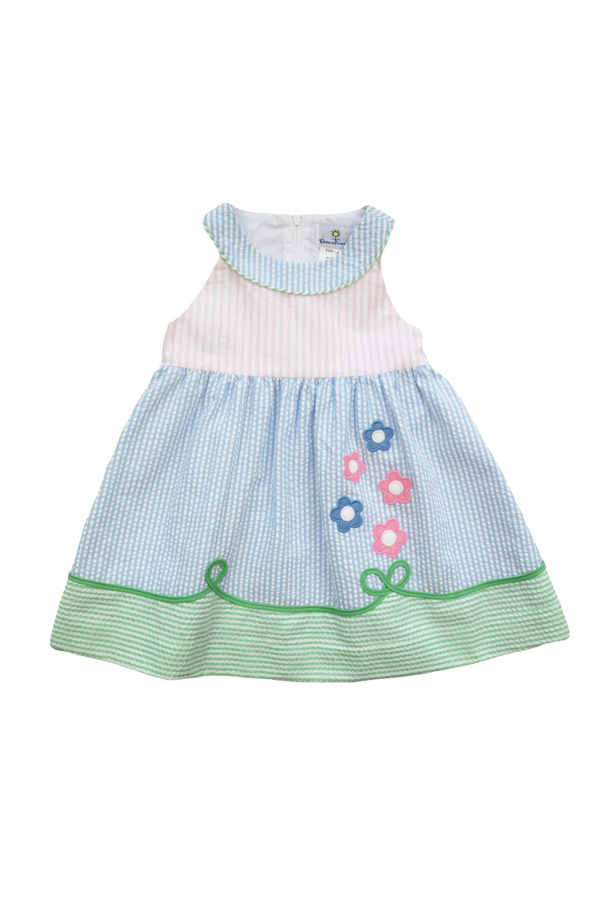 Florence Eiseman Pastel Seersucker Dress