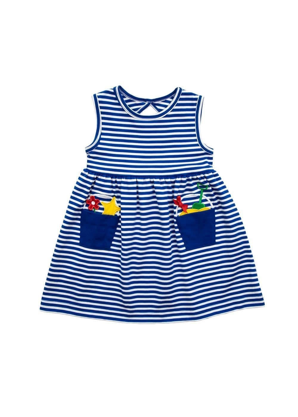Florence Eiseman Sand Bucket Pocket Dress Florence Eiseman Sand Bucket Pocket Dress