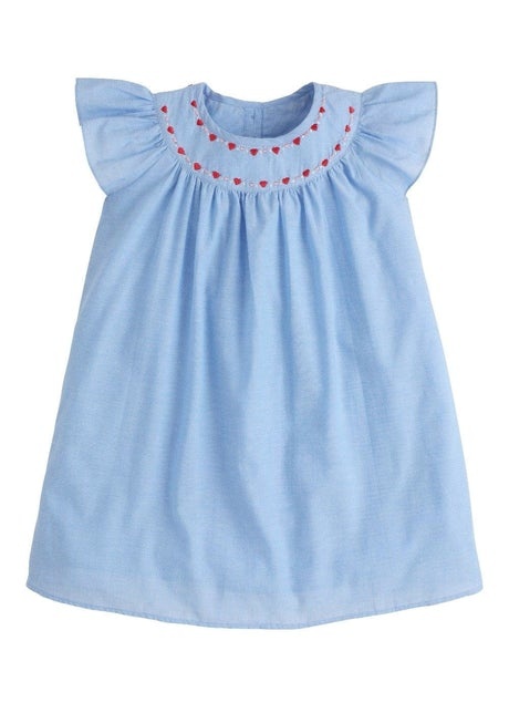 Little English Hearts Bishop Dress