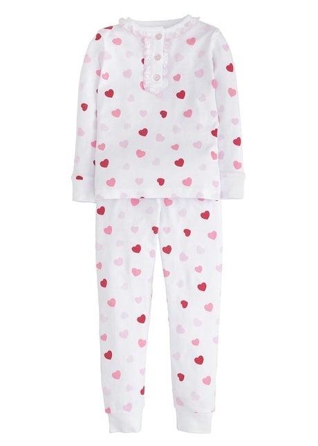 Little English Hearts Printed Jammies