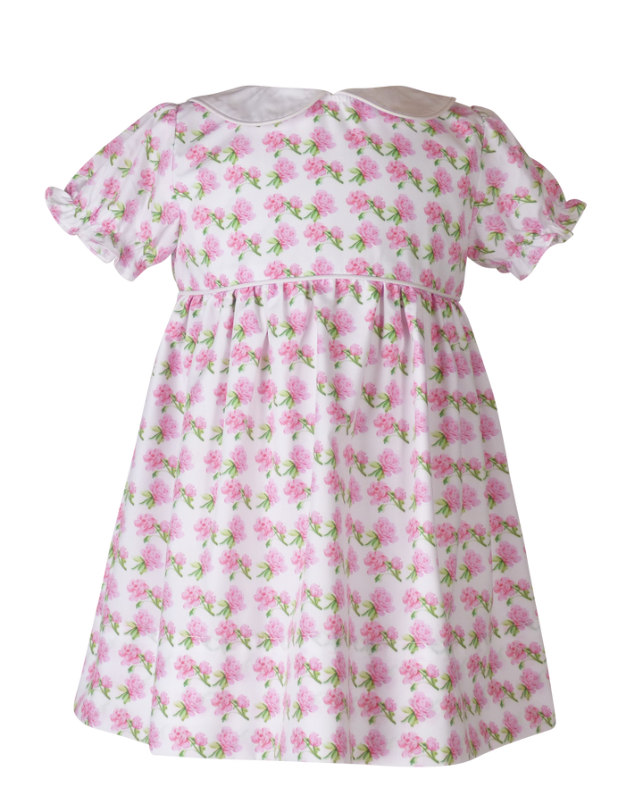 The Yellow Lamb Painters Peony Peyton Dress