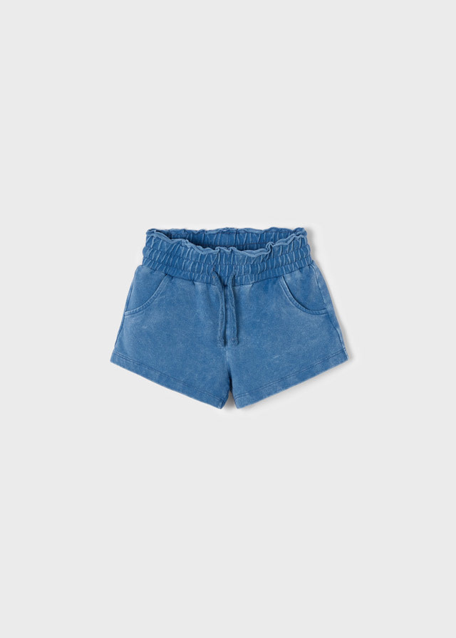 Mayoral Indigo Washed Shorts