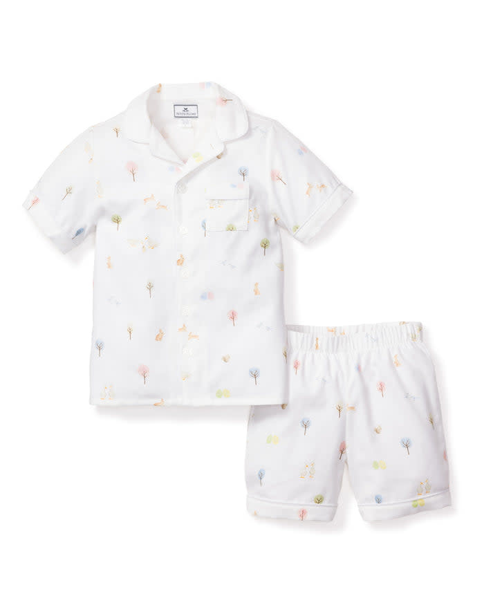 Petite Plume Easter Gardens Short Set