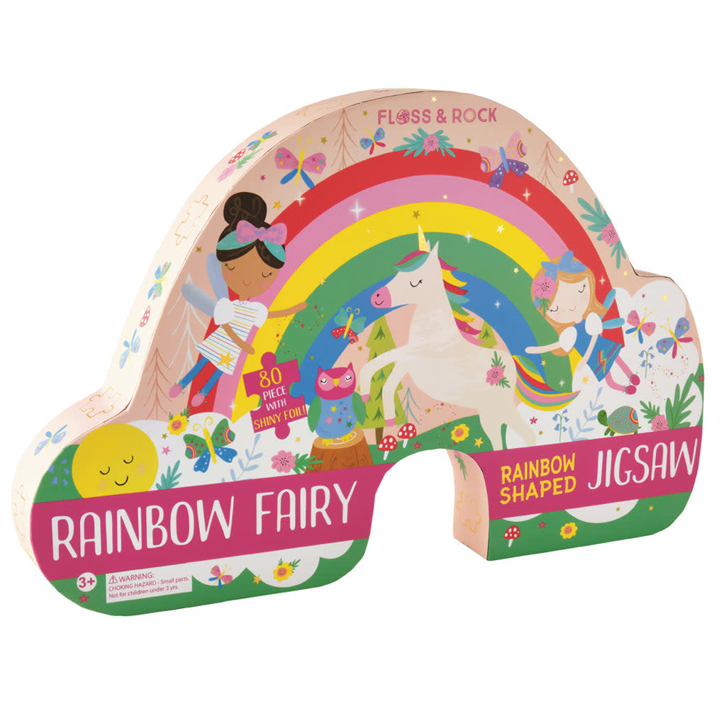 Floss & Rock Rainbow Fairy 80p Puzzle Floss & Rock Rainbow Fairy 80p Puzzle