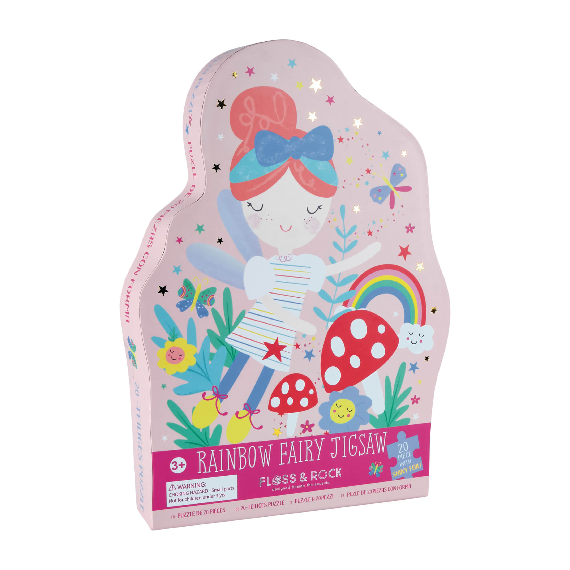 Floss & Rock 20 pc Rainbow Fairy Jigsaw Puzzle