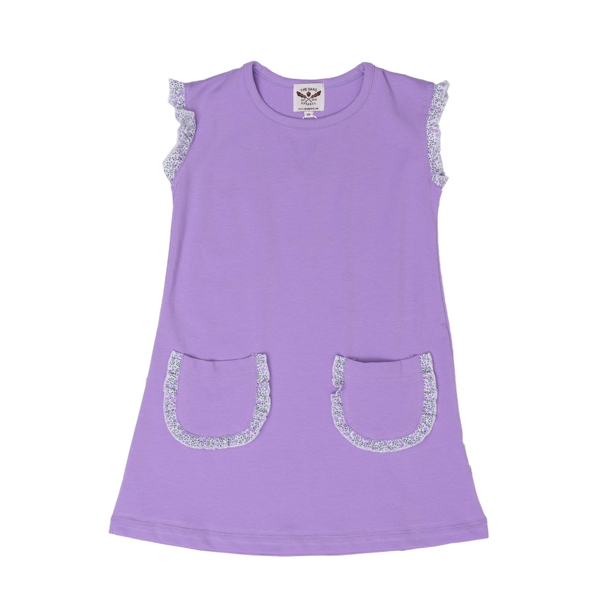 The Oaks Apparel Lavender Fields Knit Dress