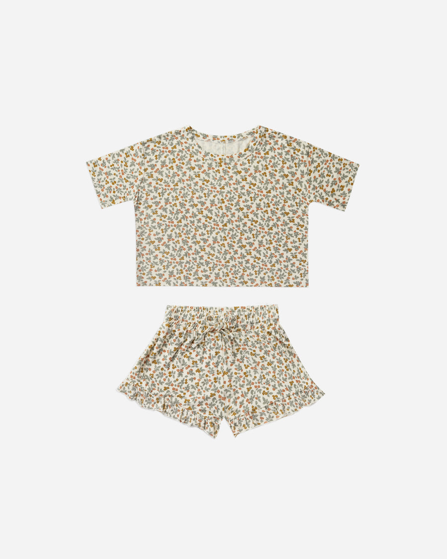 Rylee & Cru Summer Bloom Lounge Set