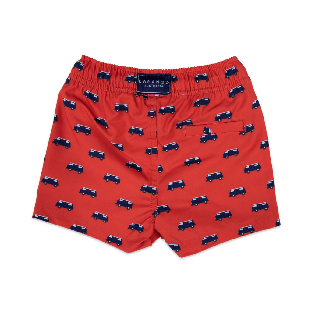 Korango Red Road Trip Boardies