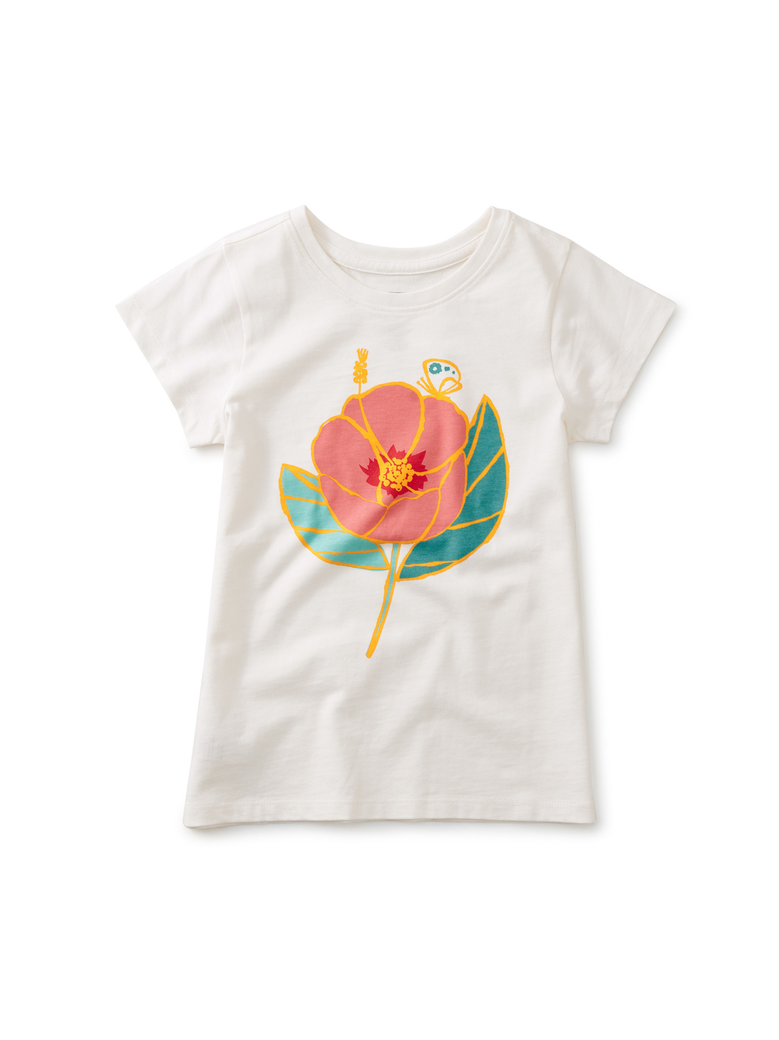 Tea Collection Hibiscus Graphic Tee