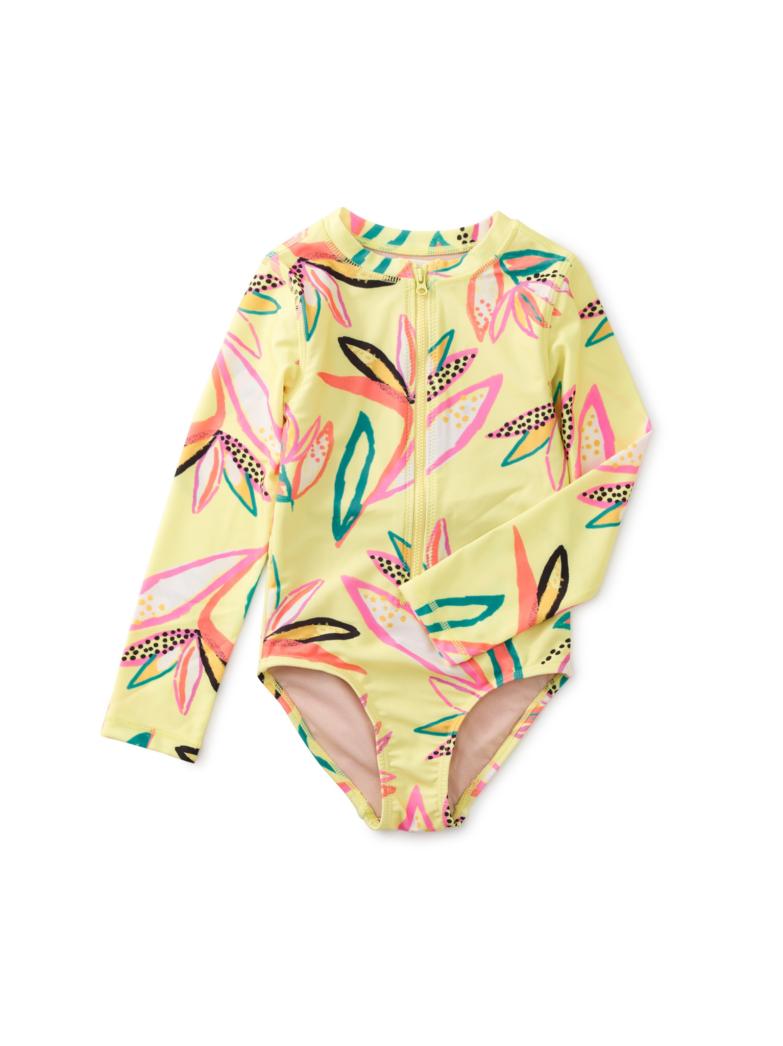 Tea Collection Bird of Paradise Long Sleeve One-Piece Tea Collection Bird of Paradise Long Sleeve One-Piece