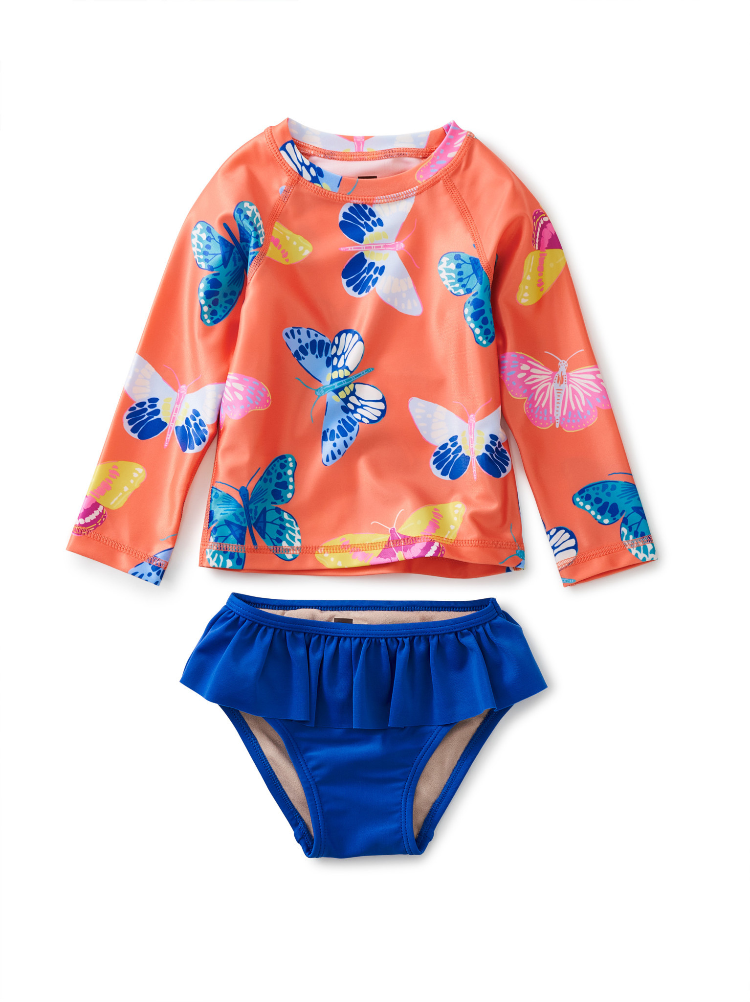 Tea Collection Butterfly Rash Guard Swim Set Tea Collection Butterfly Rash Guard Swim Set