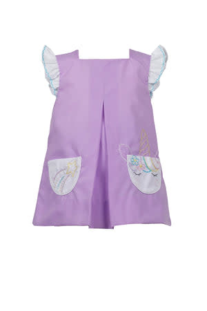 the proper peony Sparkle Unicorn Dress