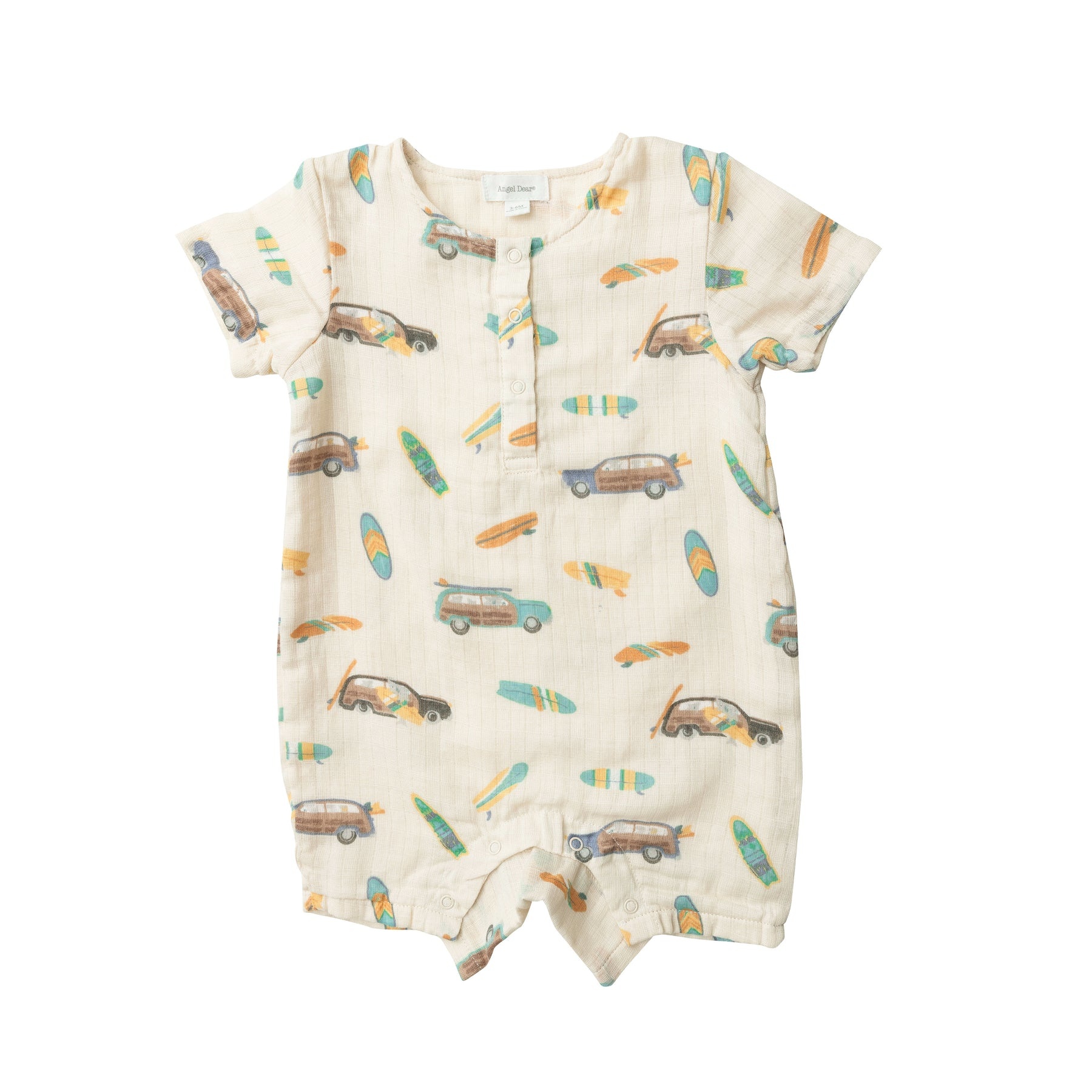 Angel Dear Woody Surf Sharks Henley Shortall