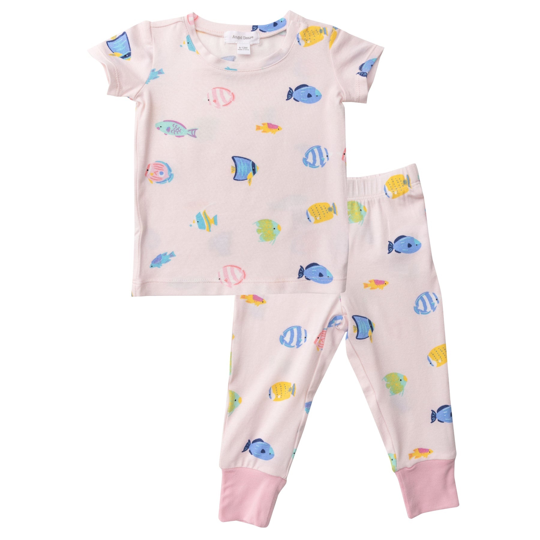 Angel Dear Pink Tropical Fish Lounge Set