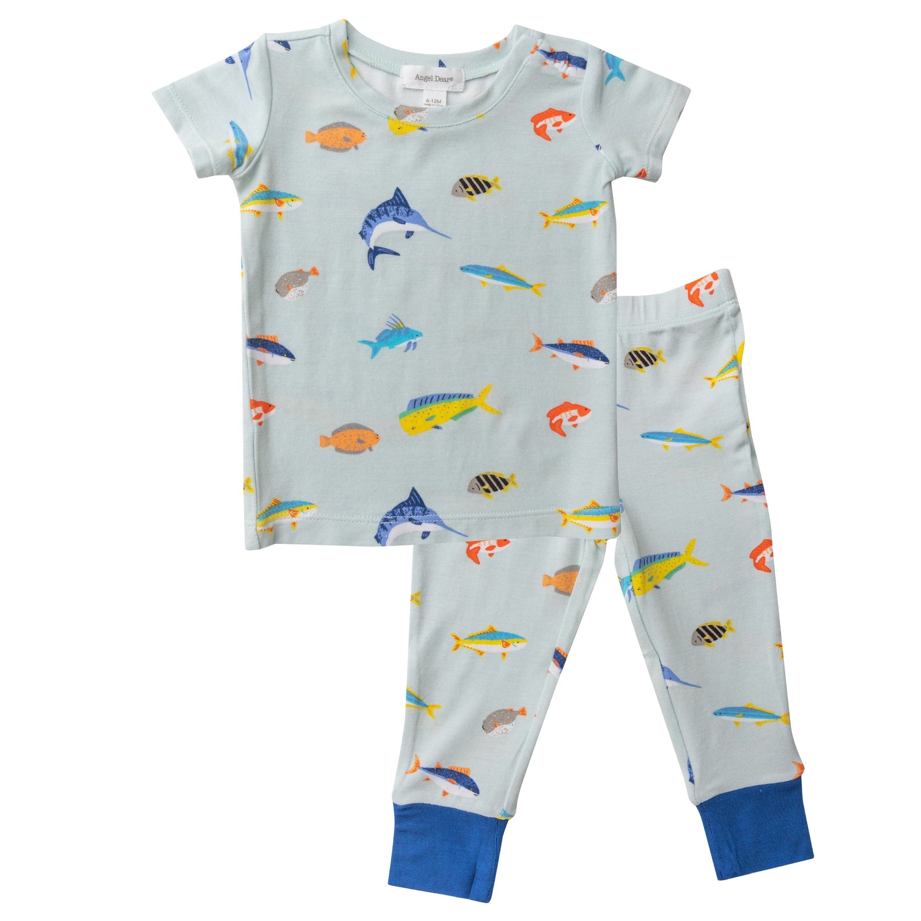 Angel Dear Blue Tropical Fish Lounge Set Angel Dear Blue Tropical Fish Lounge Set