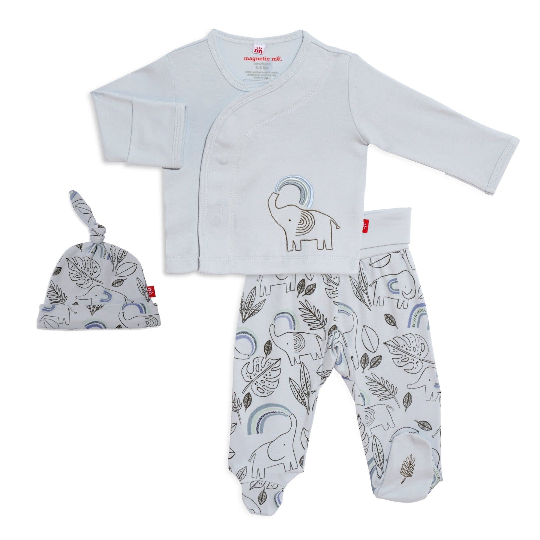 Magnificent Baby Ellie Go Lucky Kimono Set