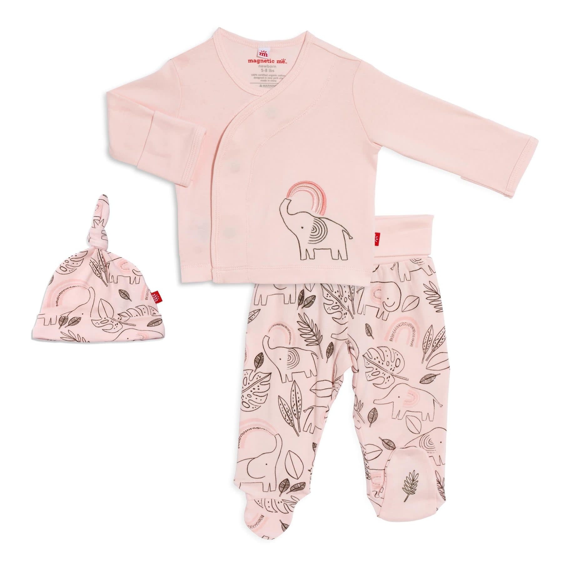 Magnificent Baby Ellie Go Lucky Kimono Set