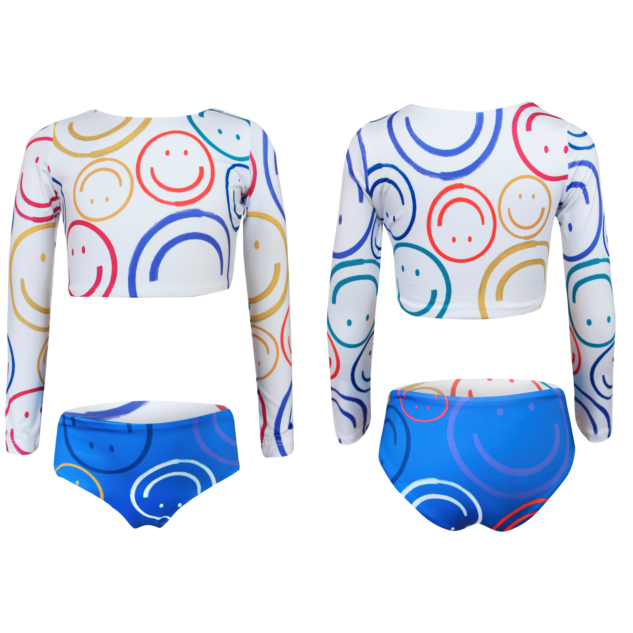 Pepita & Me Art Makes You Happy LS Bikini