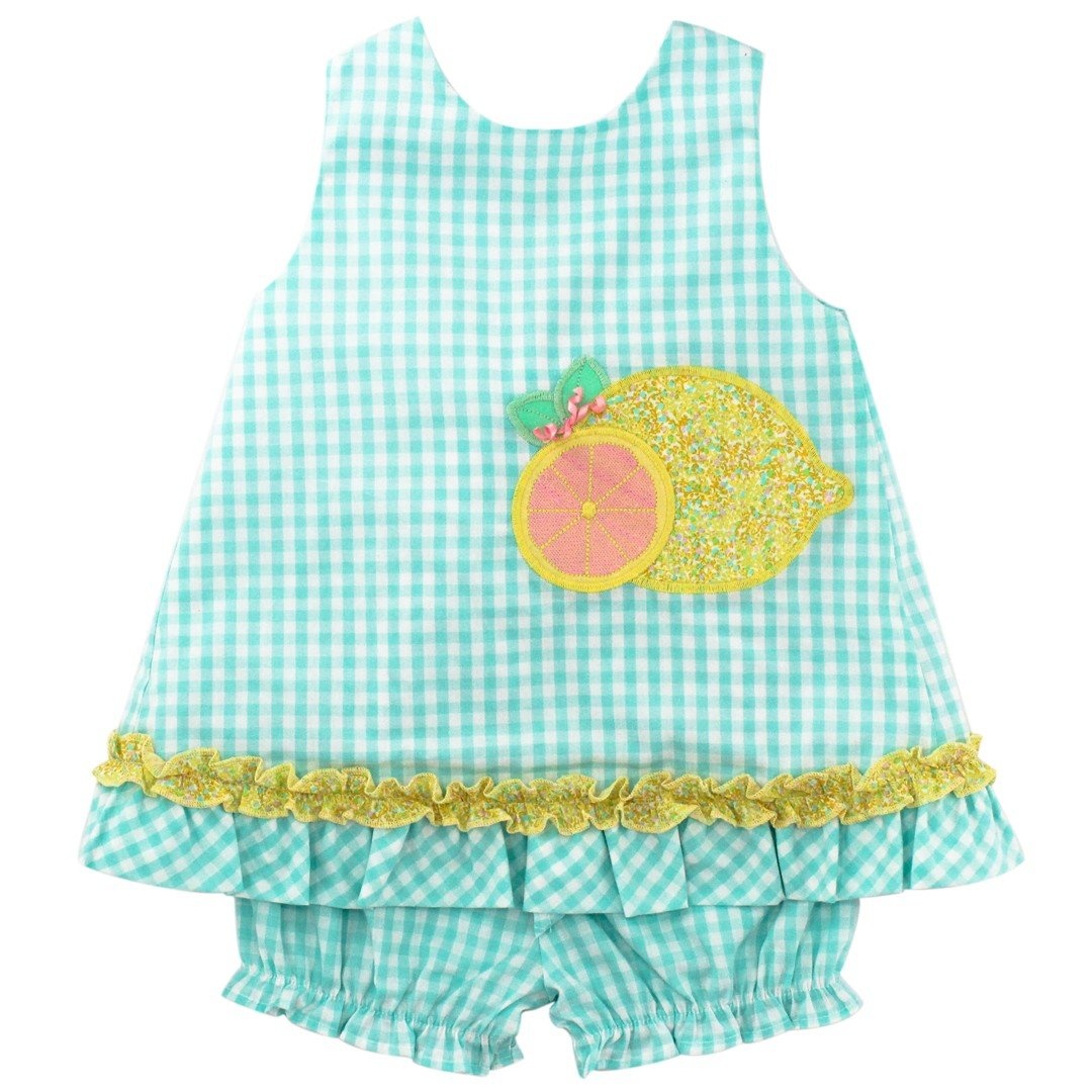 Bailey Boys Lemon Love Angel Bloomer Set Bailey Boys Lemon Love Angel Bloomer Set