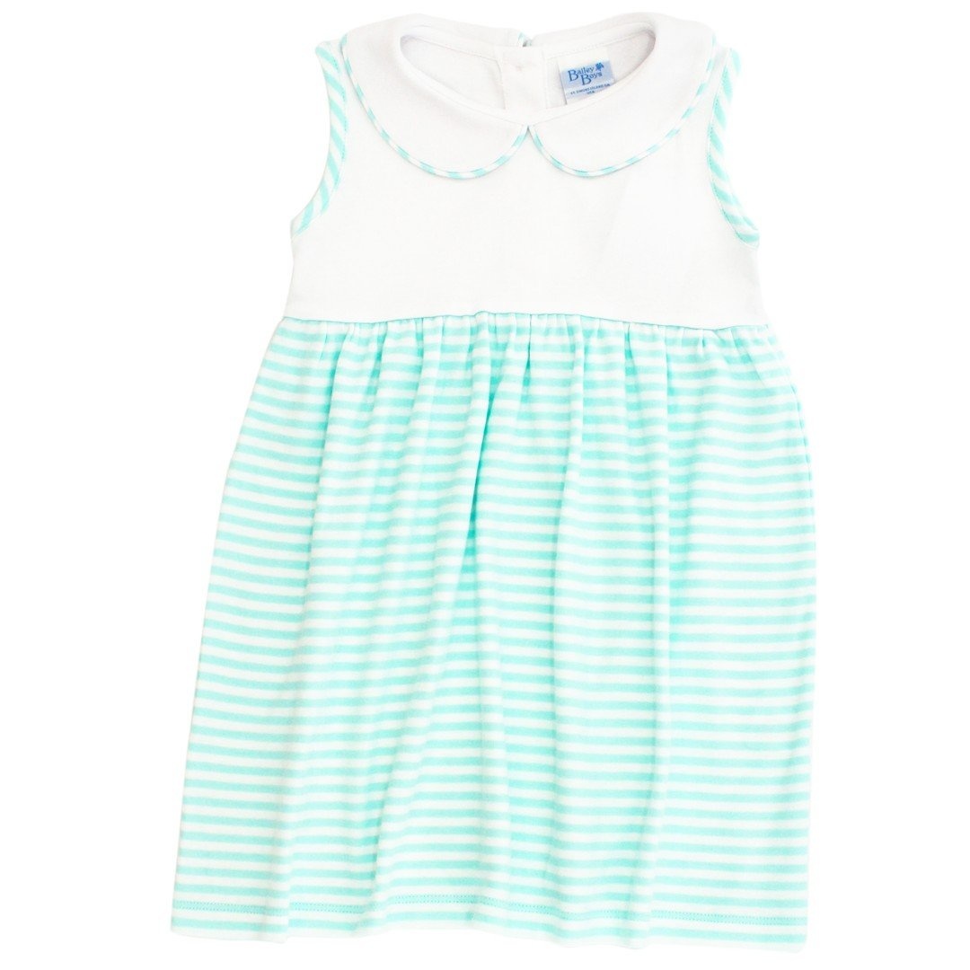 Bailey Boys Mint/White Summer Dress Bailey Boys Mint/White Summer Dress