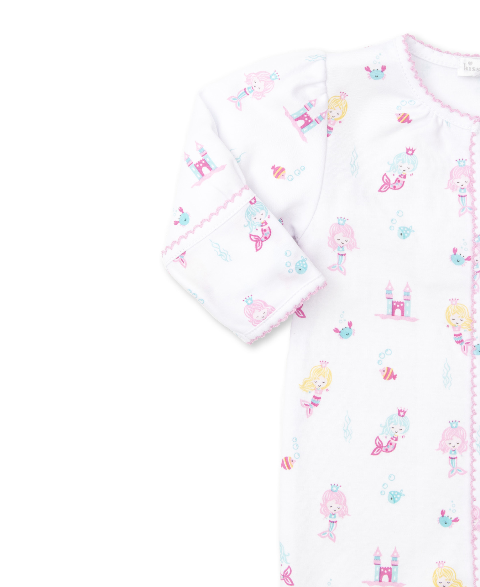 Kissy Kissy Mermaid Castle Footie