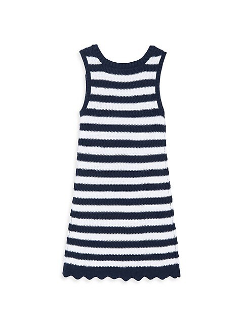 Habitual Stripe Crochet Dress