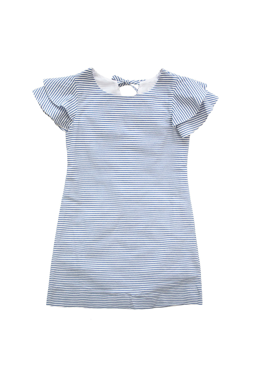 Florence Eiseman Flutter Sleeve Seersucker Dress Florence Eiseman Flutter Sleeve Seersucker Dress