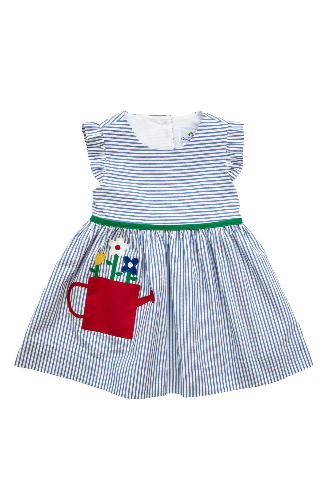 Florence Eiseman Watering Can Seersucker Dress