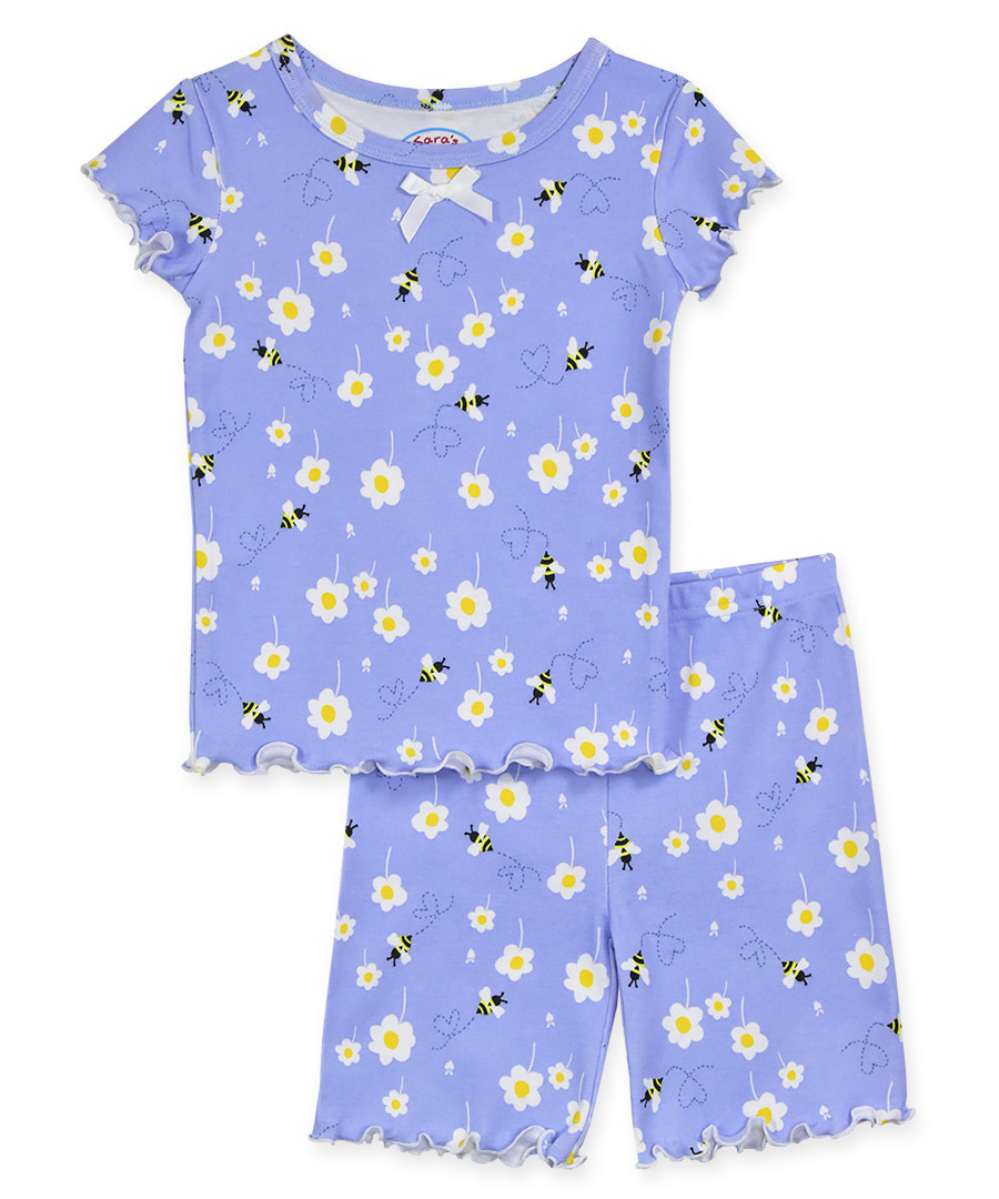 Sara's Prints Happy Bees Short PJs Sara's Prints Happy Bees Short PJs
