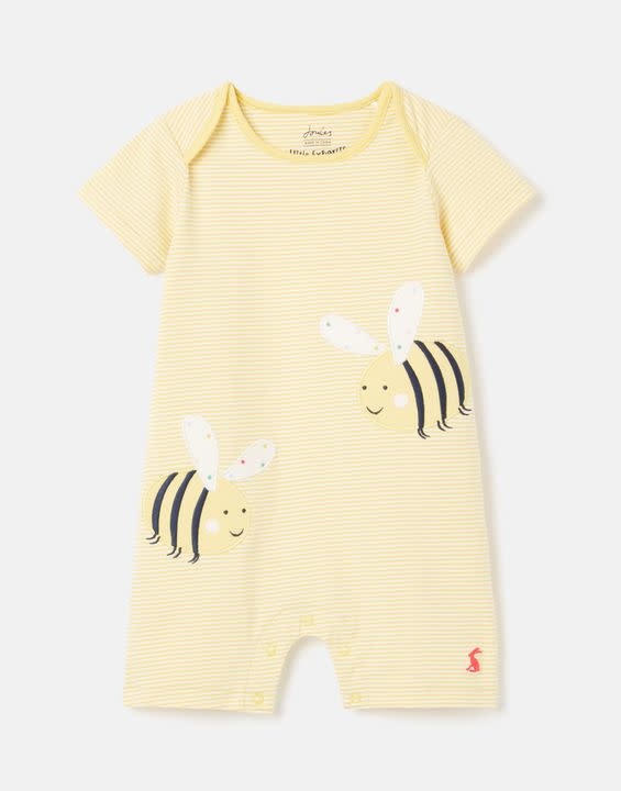 Joules Beestripe Patch Romper