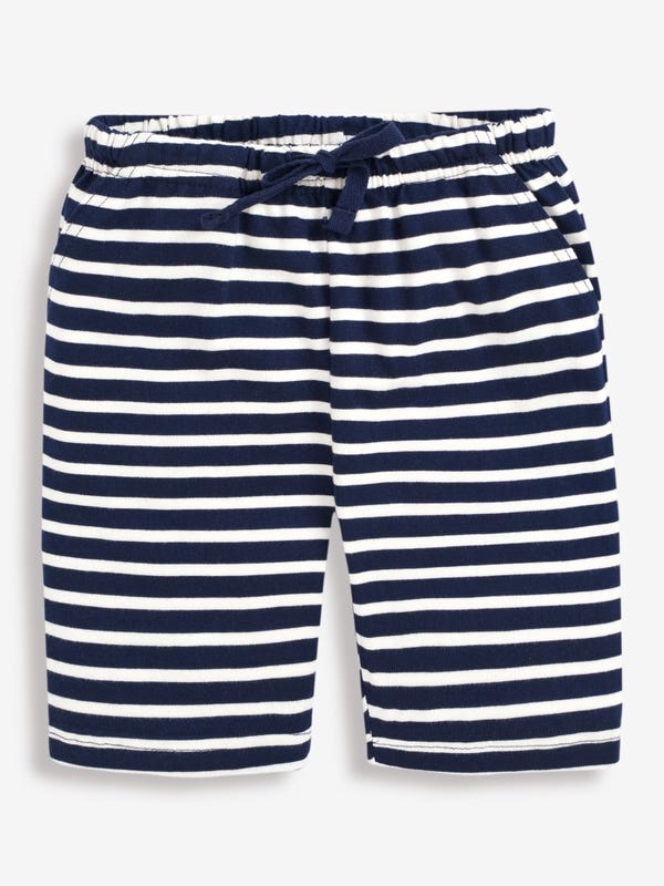 JoJo Maman Bebe Navy Stripe Bermuda Shorts