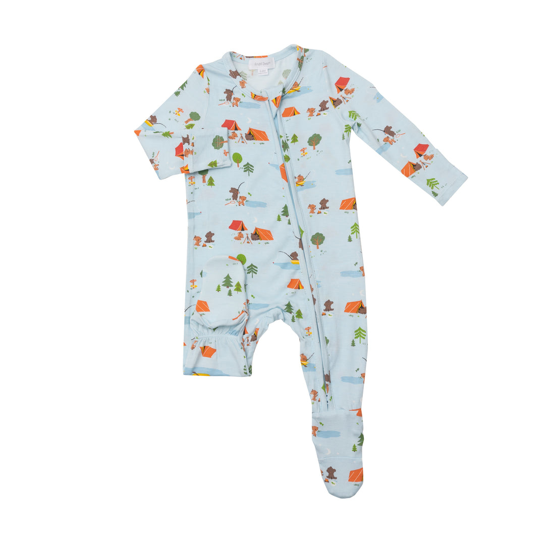 Angel Dear Fishing Animals Zip Footie Angel Dear Fishing Animals Zip Footie