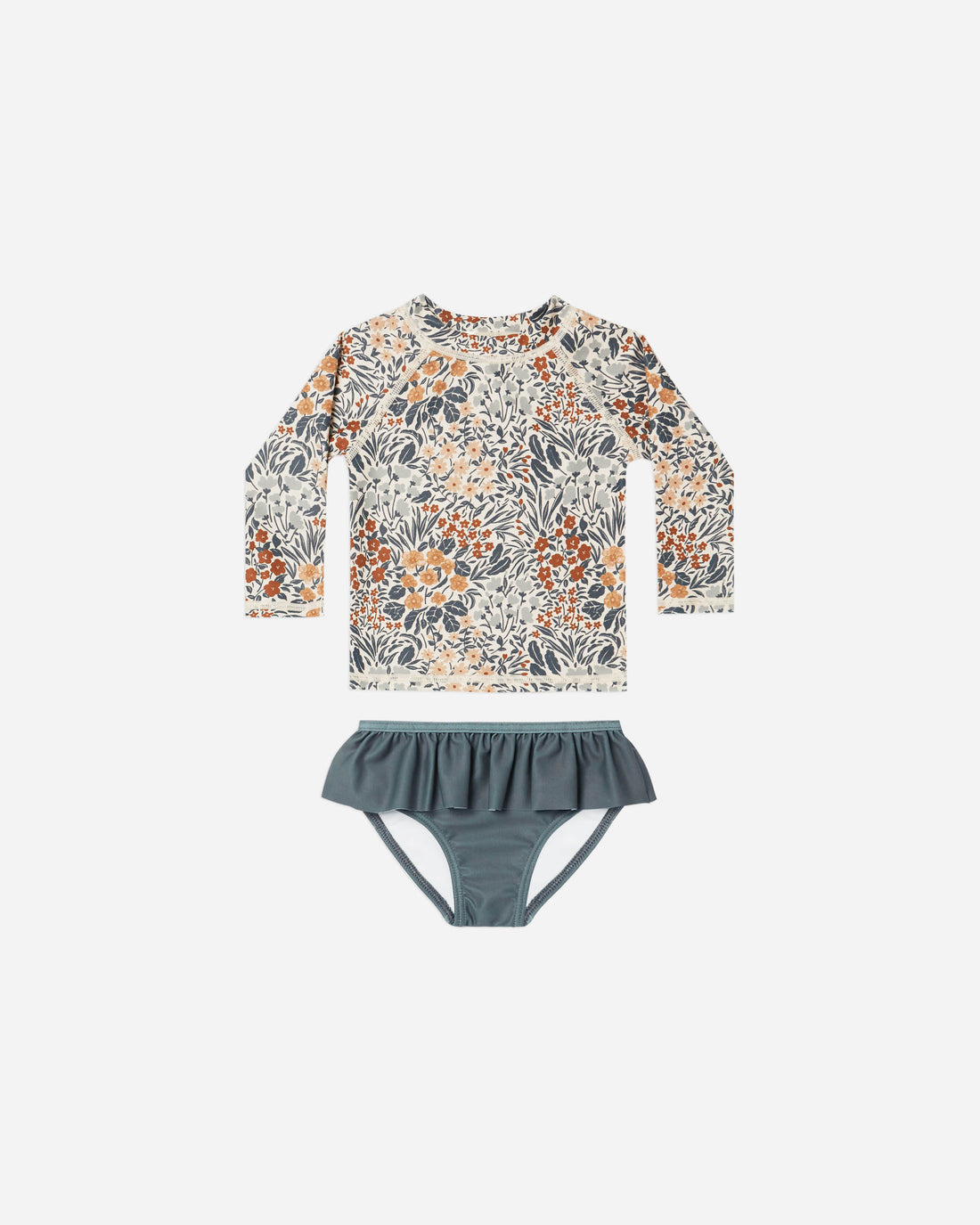 Rylee & Cru Flower Field Rashguard Set Rylee & Cru Flower Field Rashguard Set