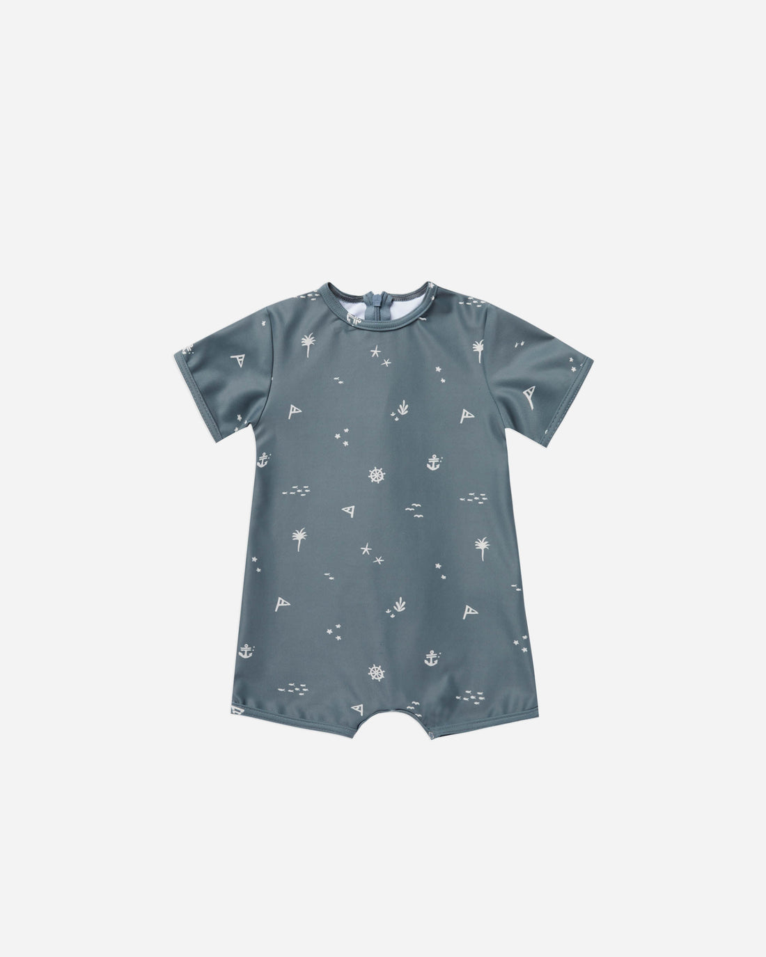 Rylee & Cru Nautical Shorty One Piece