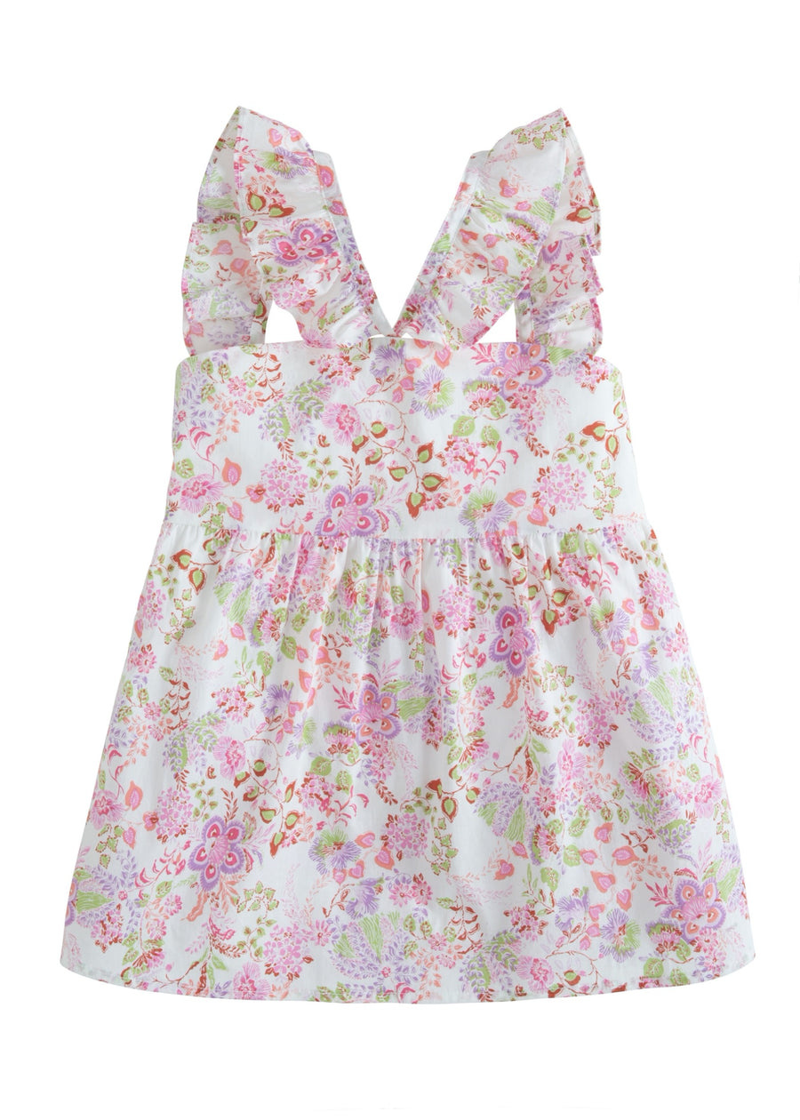Bisby Violet Floral Soho Top