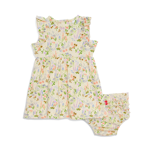 Magnificent Baby Provence Organic Dress Set